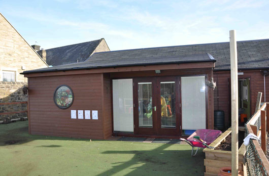 Extension of school building at Norland School, Norland, West Yorkshire