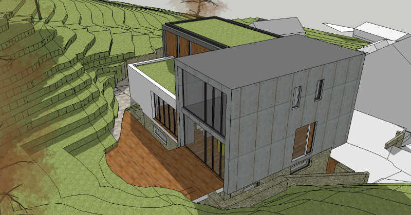 Contemporary house, Ripponden