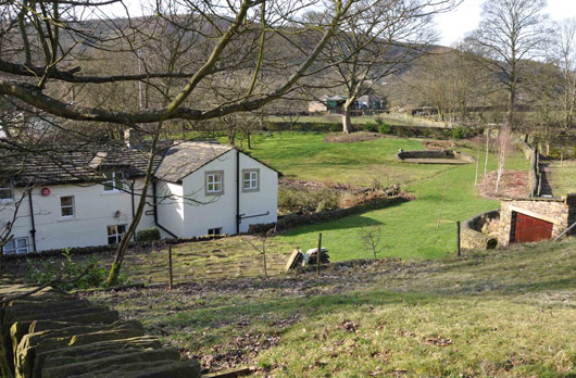 Cottage extension in greenbelt area, Shibden Valley, West Yorkshire